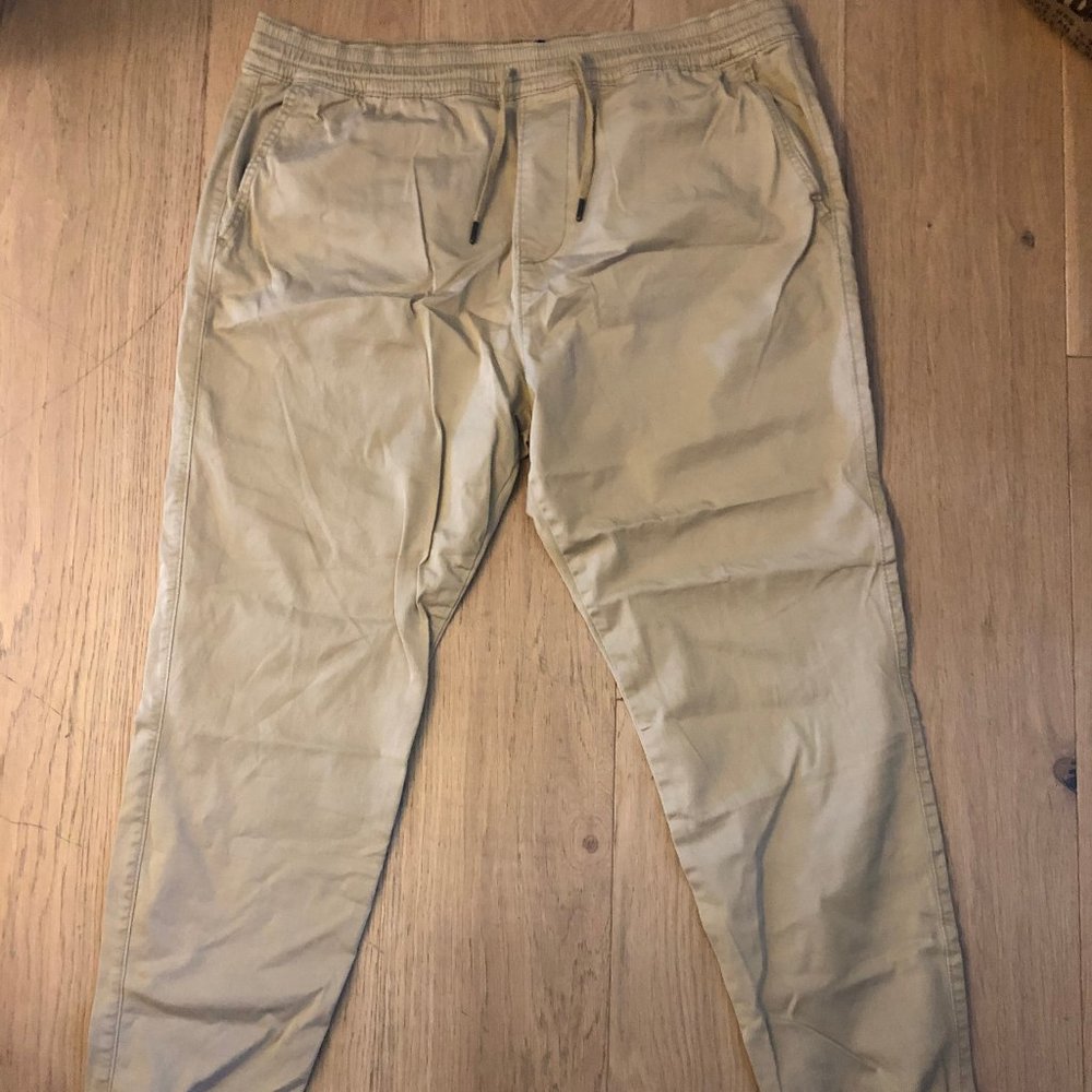 Hollister Khaki Jogger Pants